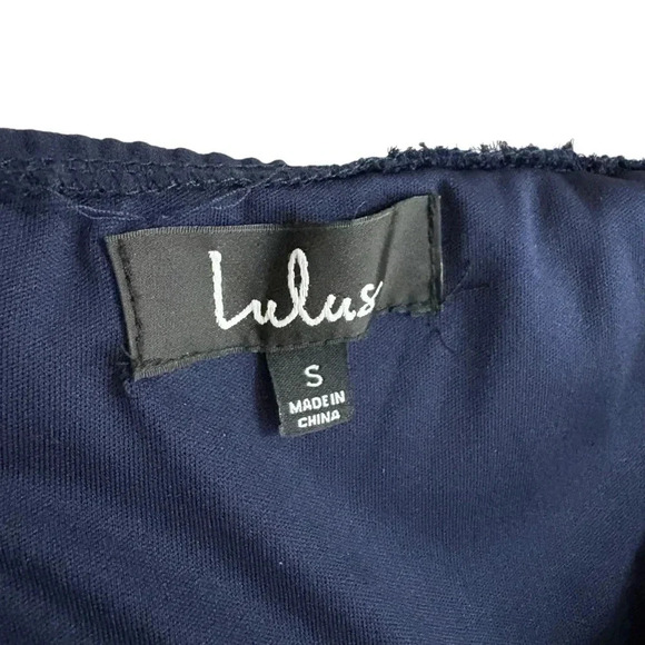 Lulus Air of Romance Navy Blue Maxi Dress (size Small) - Picture 11 of 14